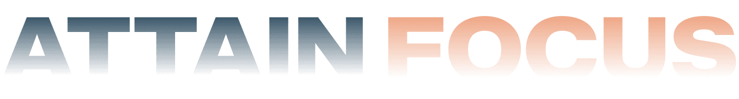 Attain Focus Brand Text